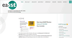 Desktop Screenshot of easst.net